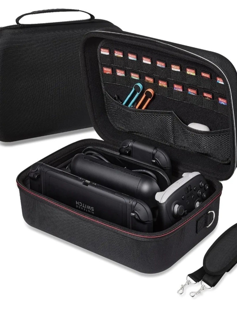Nintendo Switch Travel Case in Black – Portable Console Storage